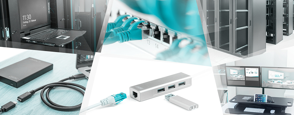DIGITUS by ASSMANN Shop  24 Port Fast Ethernet Switch, Unmanaged